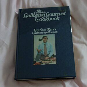Vintage The Complete Galloping Gourmet Cookbook by Graham Kerr 1972 Hard Cover